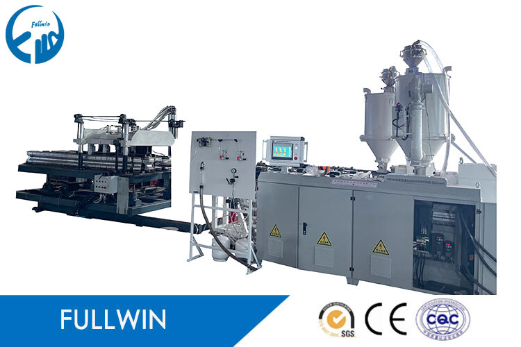 Aluminum Mould Double Wall Corrugated Pipe Machine