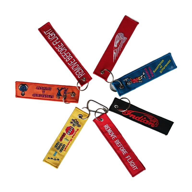 keychain embroidery patch