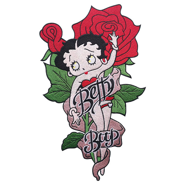 high quality iron on embroidery patch