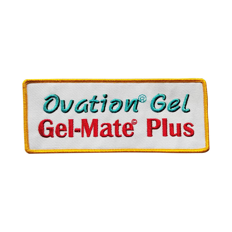 high quality twill embroidery patcj customize