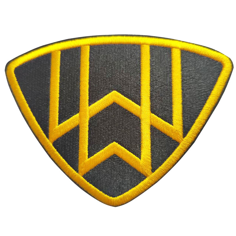 high quality car embroidery patch