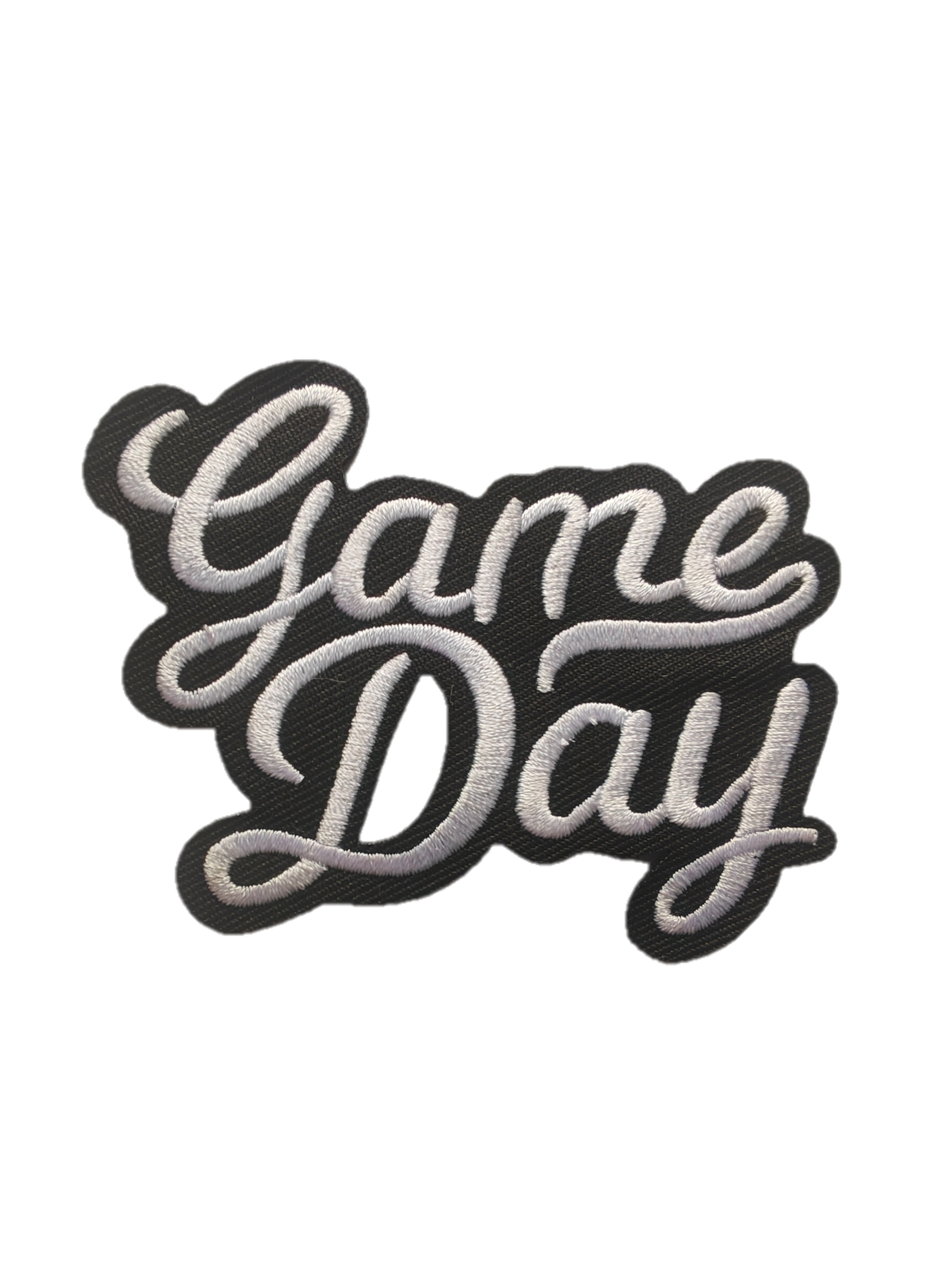 Game Day Script Embroidered Patch