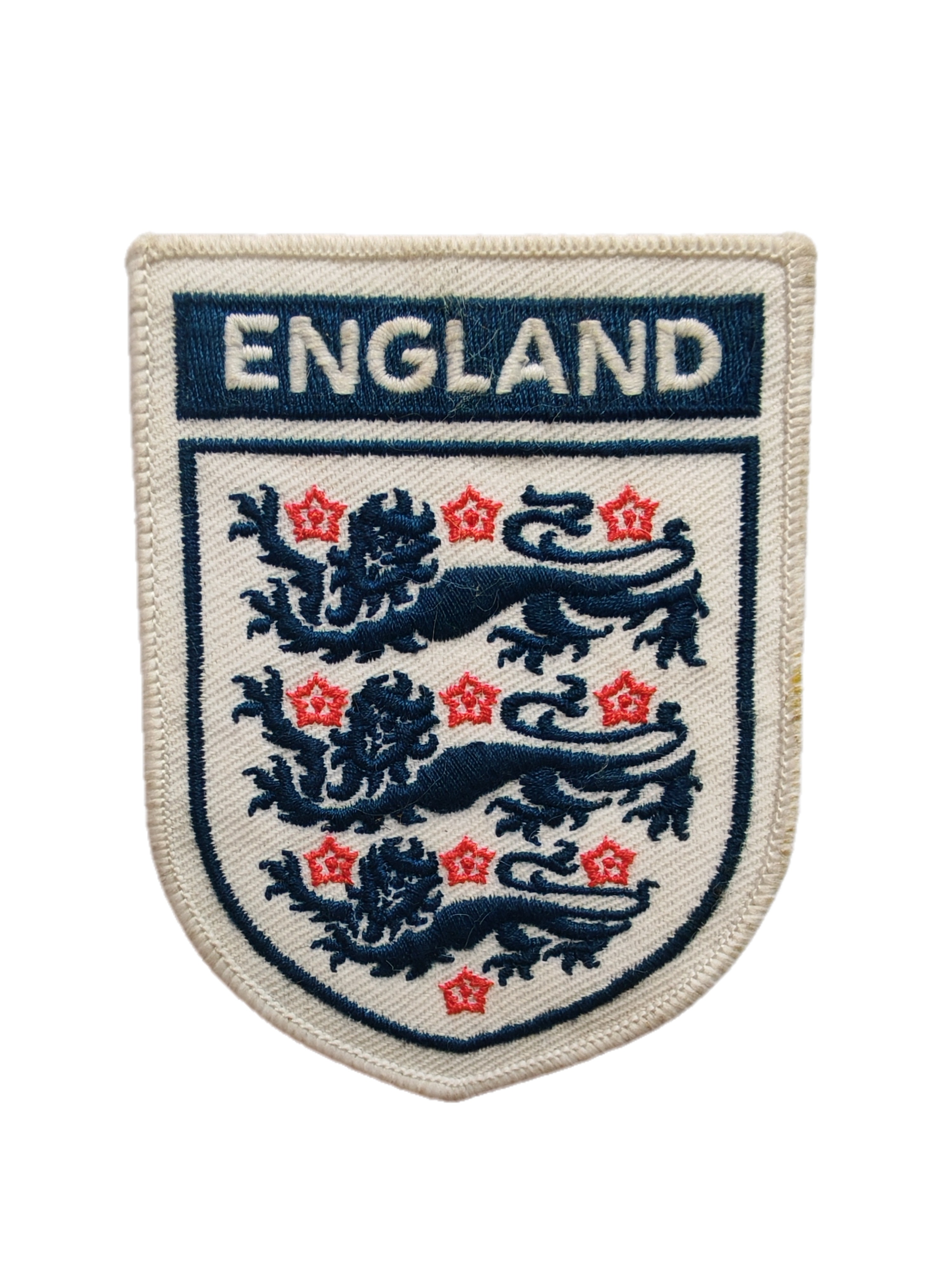 England Three Lions Football Embroidered Patch