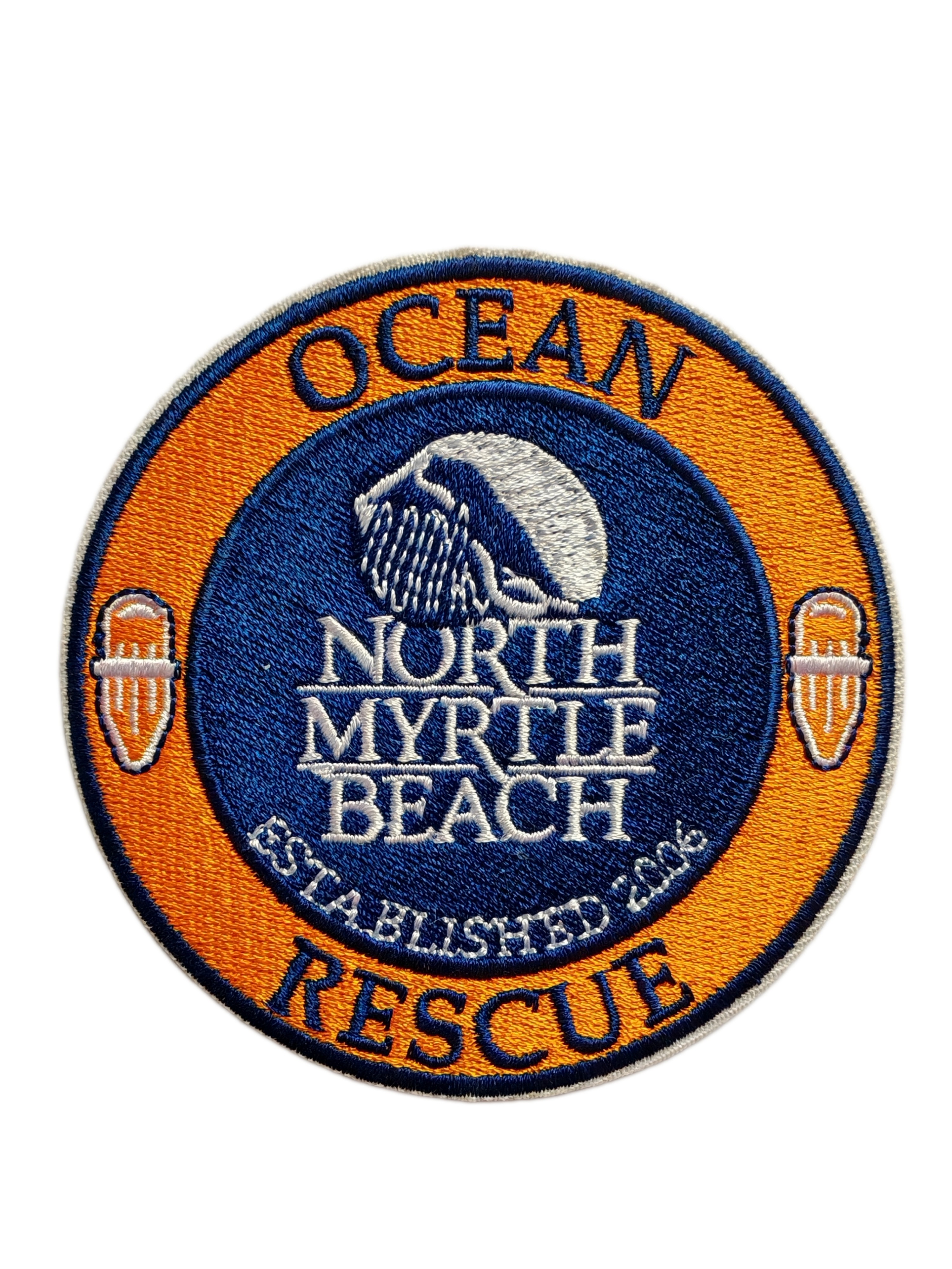North Myrtle Beach Ocean Rescue Embroidered Patch