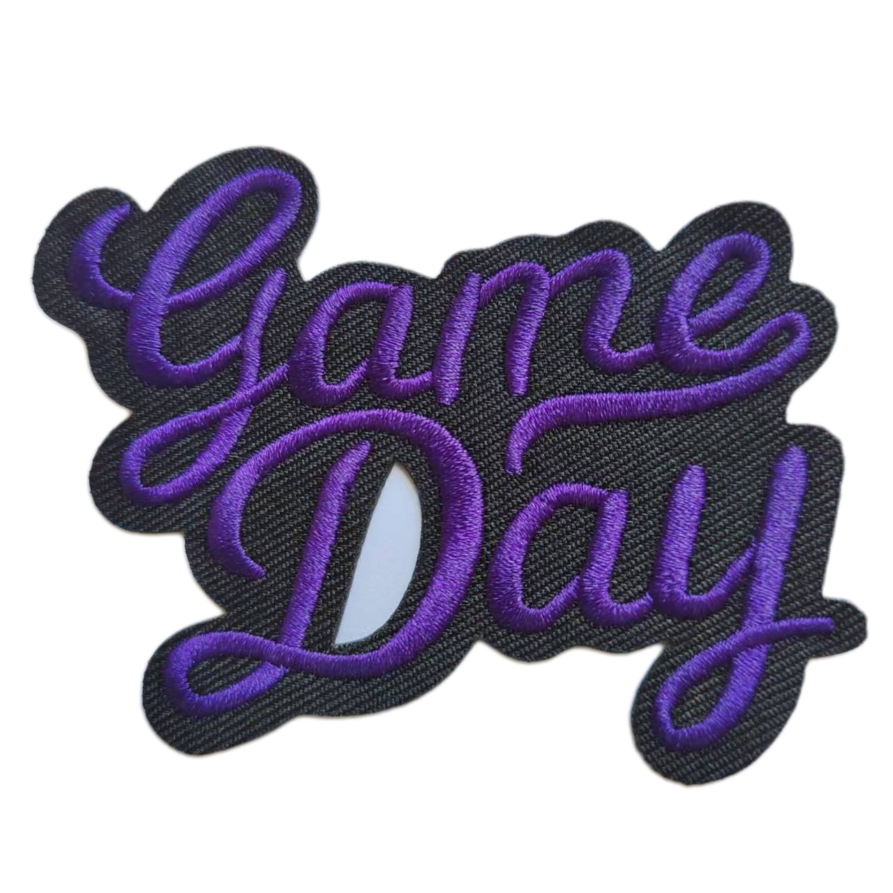 Game Day Script Embroidered Patch