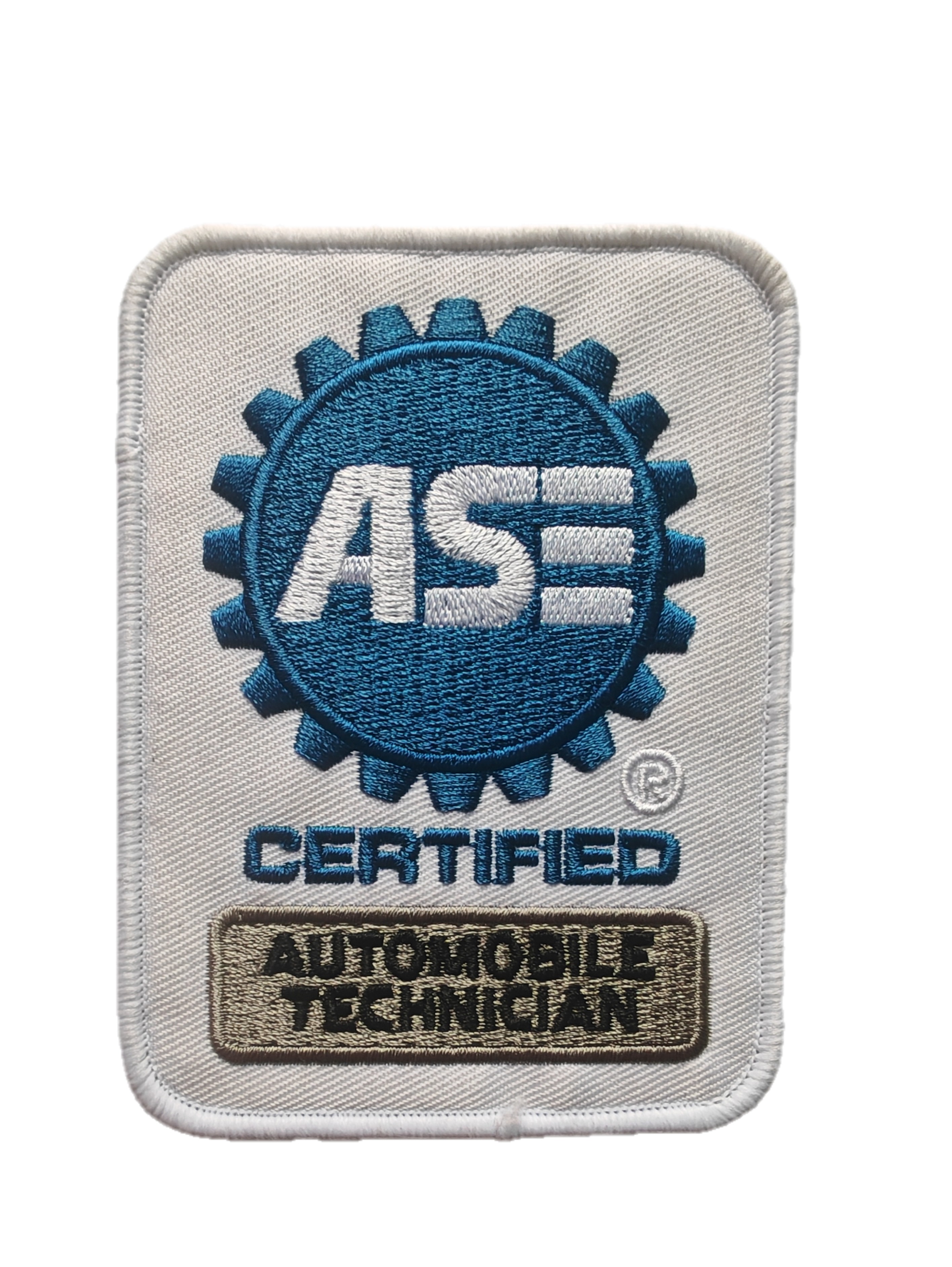 ASE Certified Automobile Technician Embroidered Patch