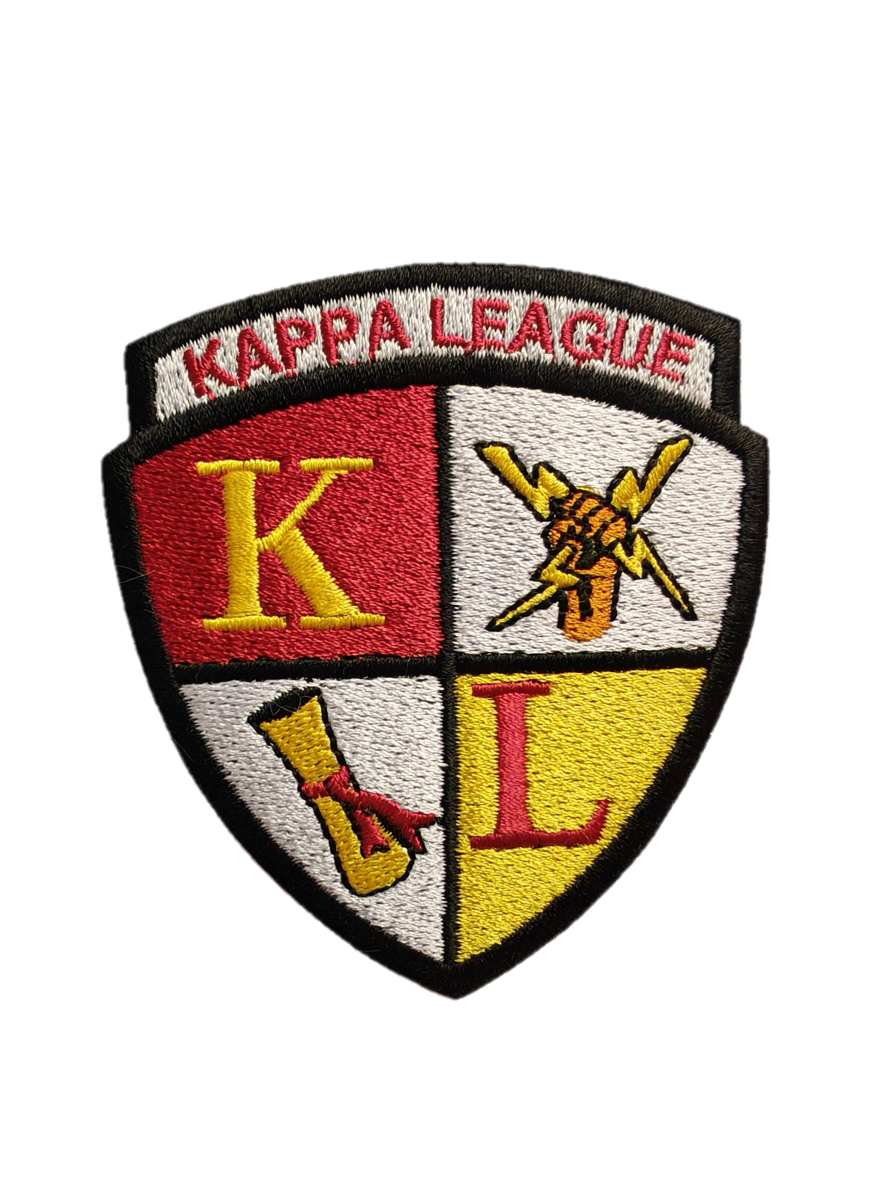Kappa League Shield Embroidered Patch