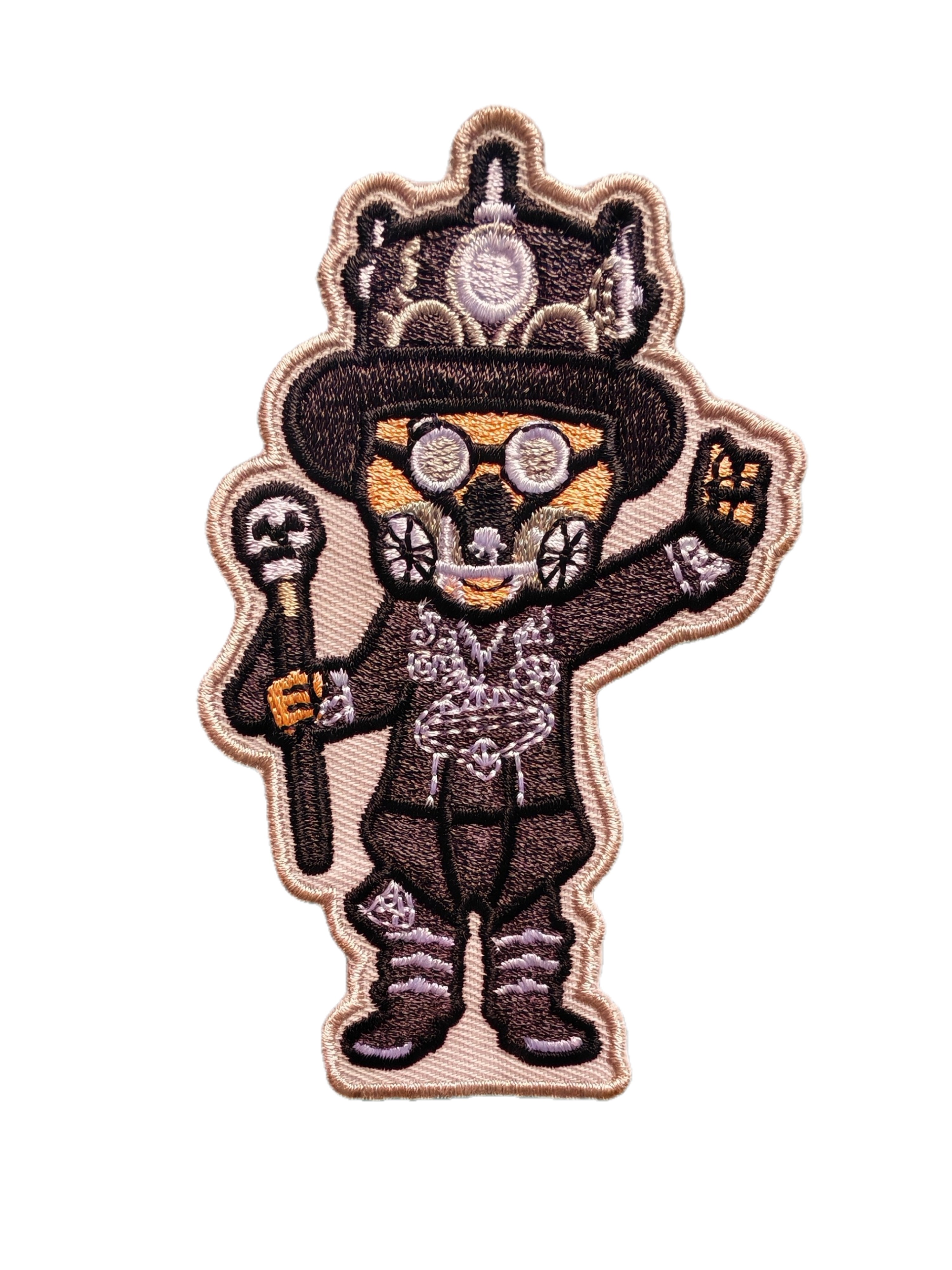 Cyberpunk Character Embroidery Patch