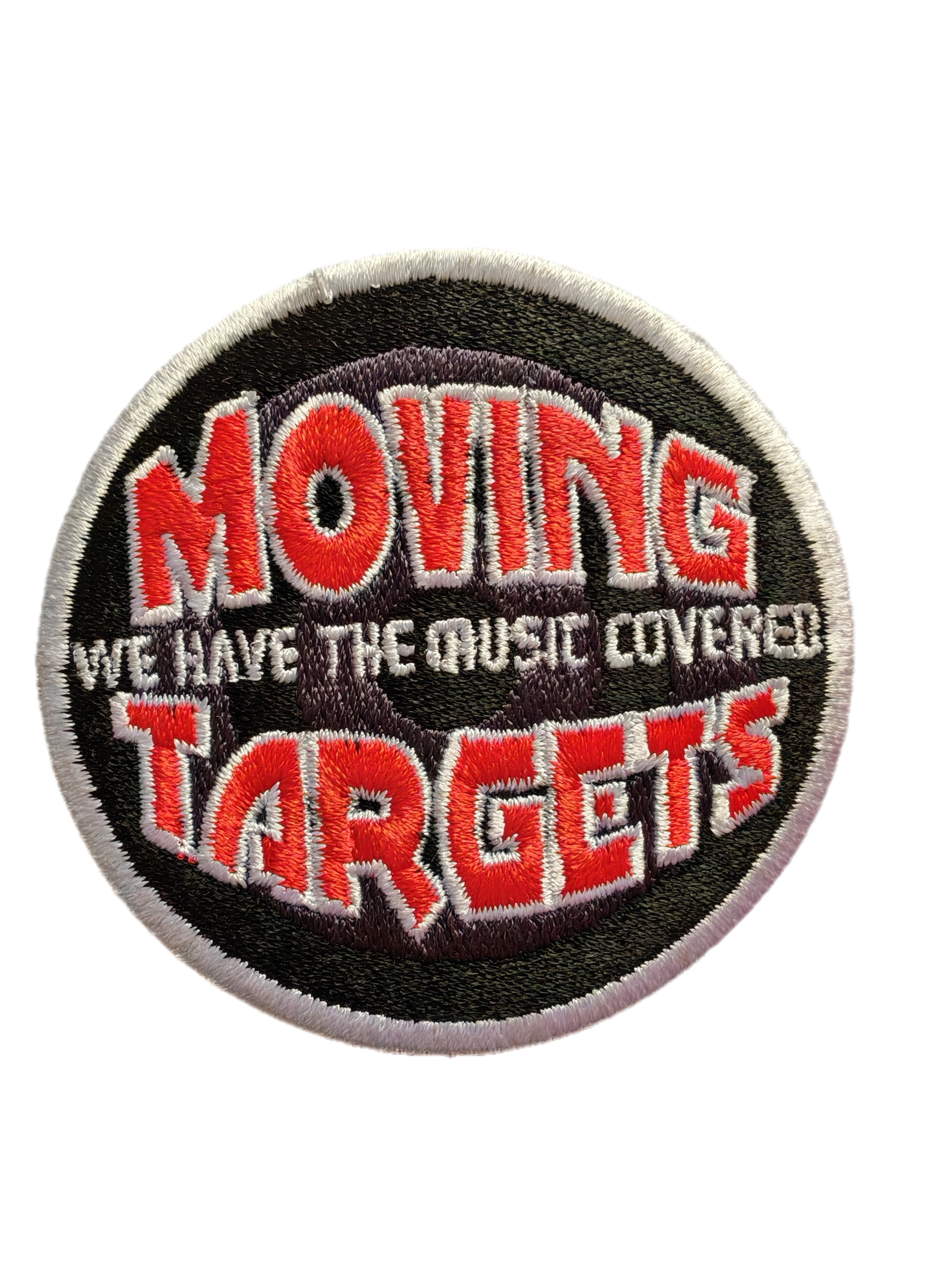Moving Targets “We Have the Music Covered” Embroidered Patch