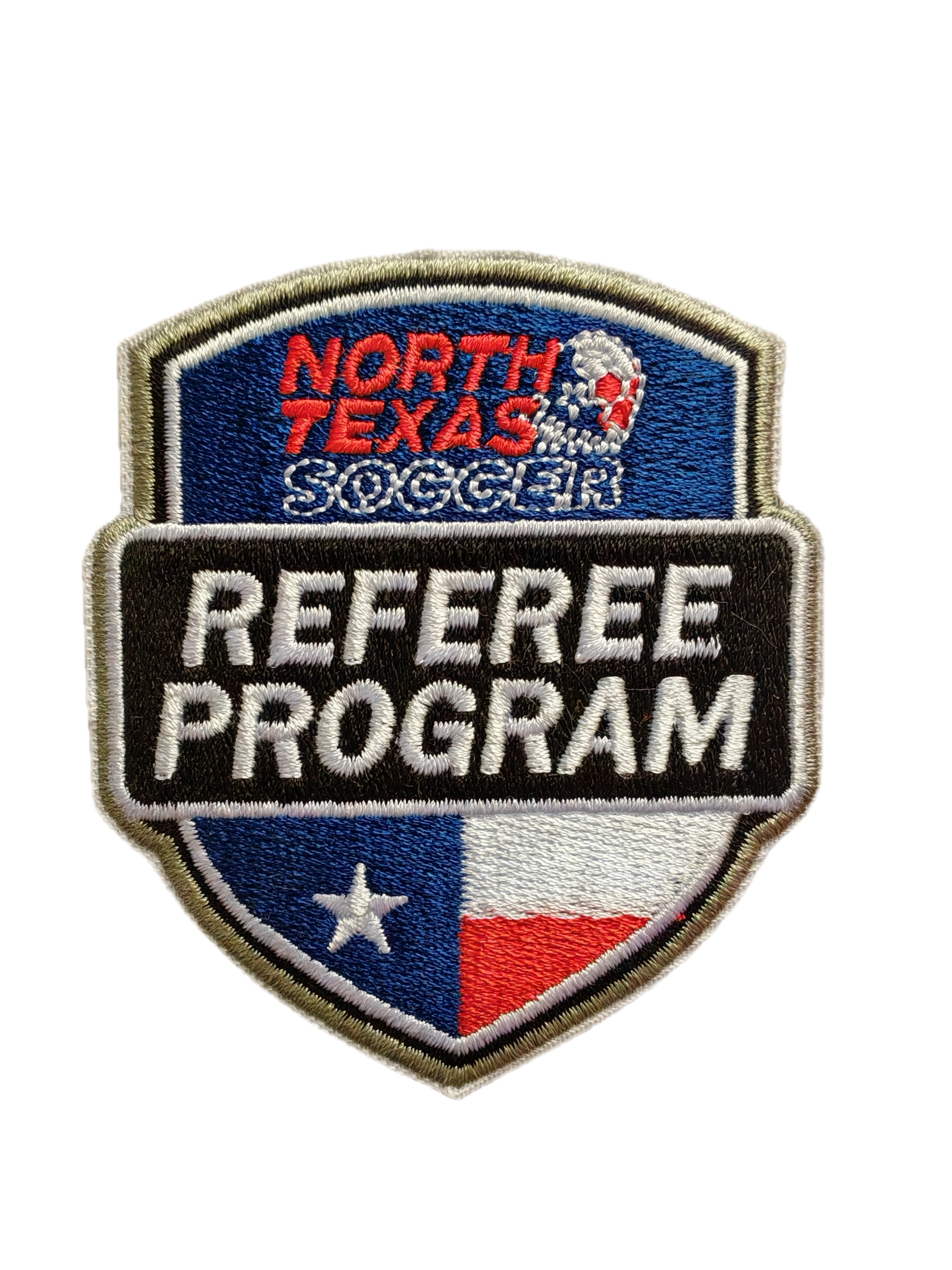 North Texas Soccer Referee Program Embroidered Patch