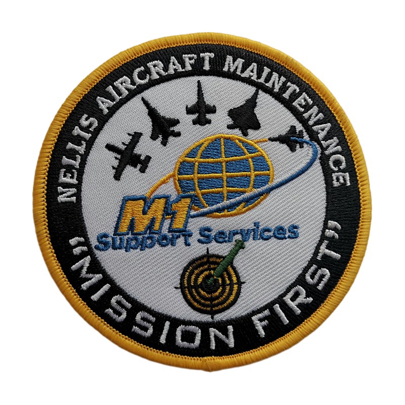 M1 Support Services Embroidered Patches M1 Support Services Embroidered Patches