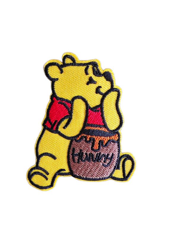 Winnie the Pooh Honey Pot Embroidered Patch Winnie the Pooh Honey Pot Embroidered Patch