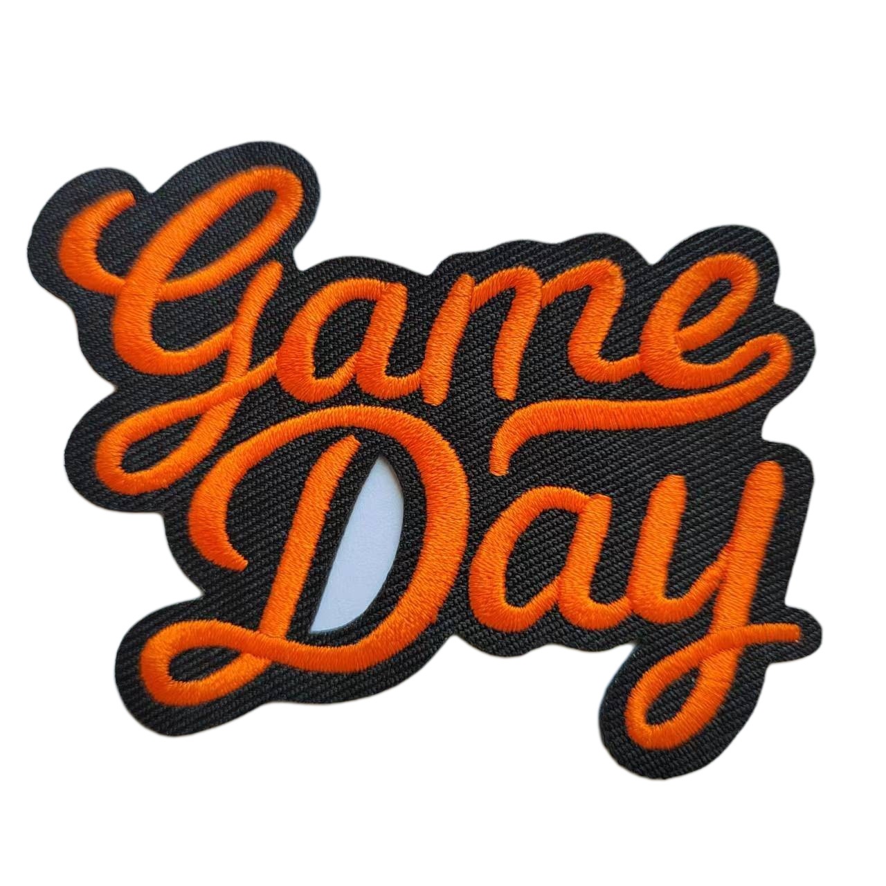 Game Day Script Embroidered Patch