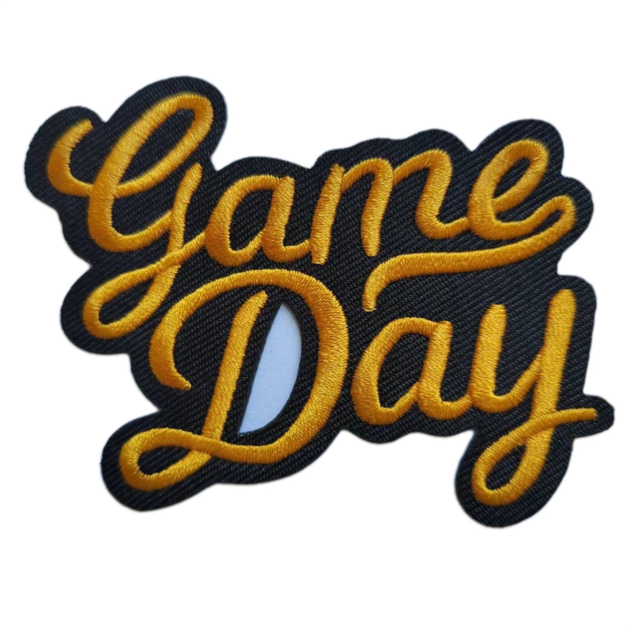 Game Day Script Embroidered Patch