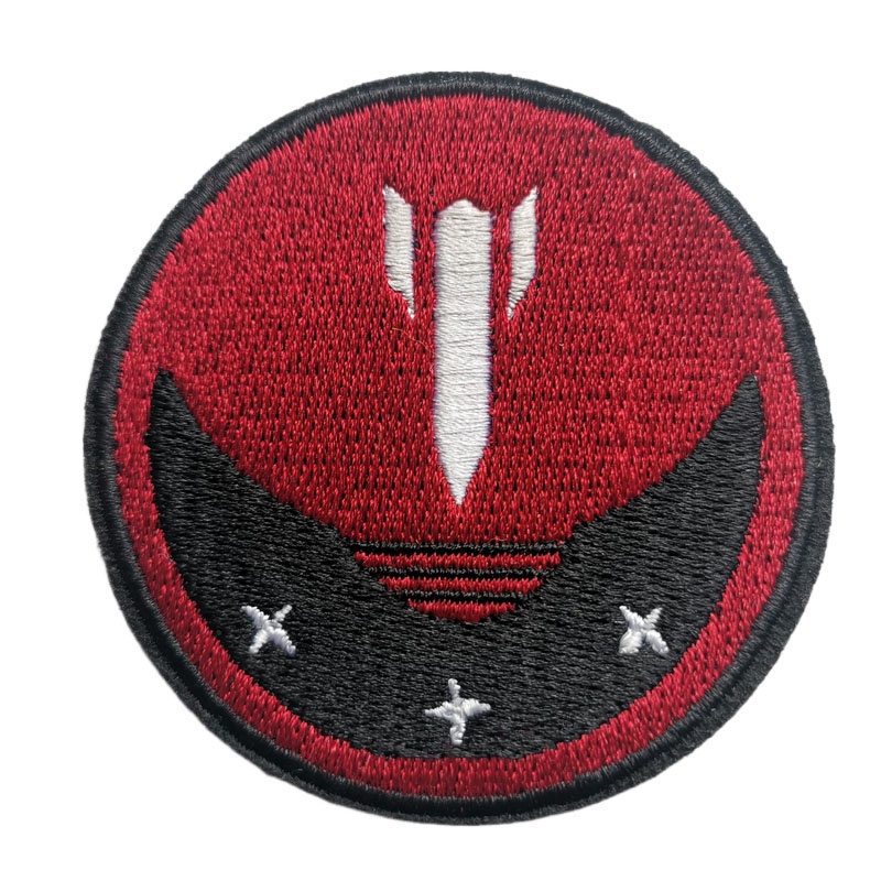 Missile / Rocket Emblem Embroidered Patch