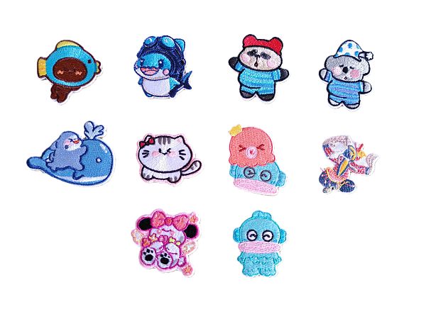 Cartoon Character Embroidery Patches