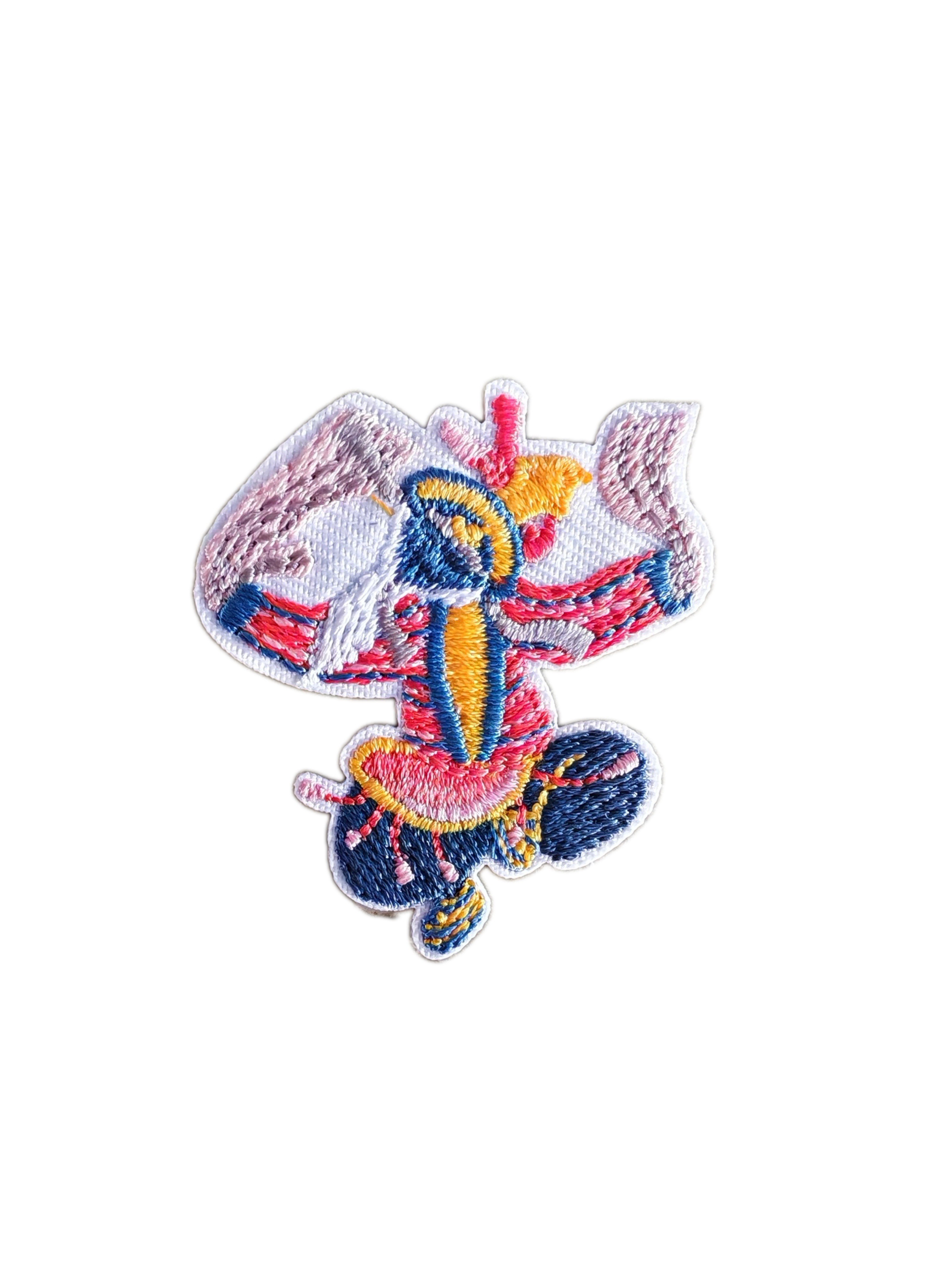 Vintage Performer Embroidery Patch