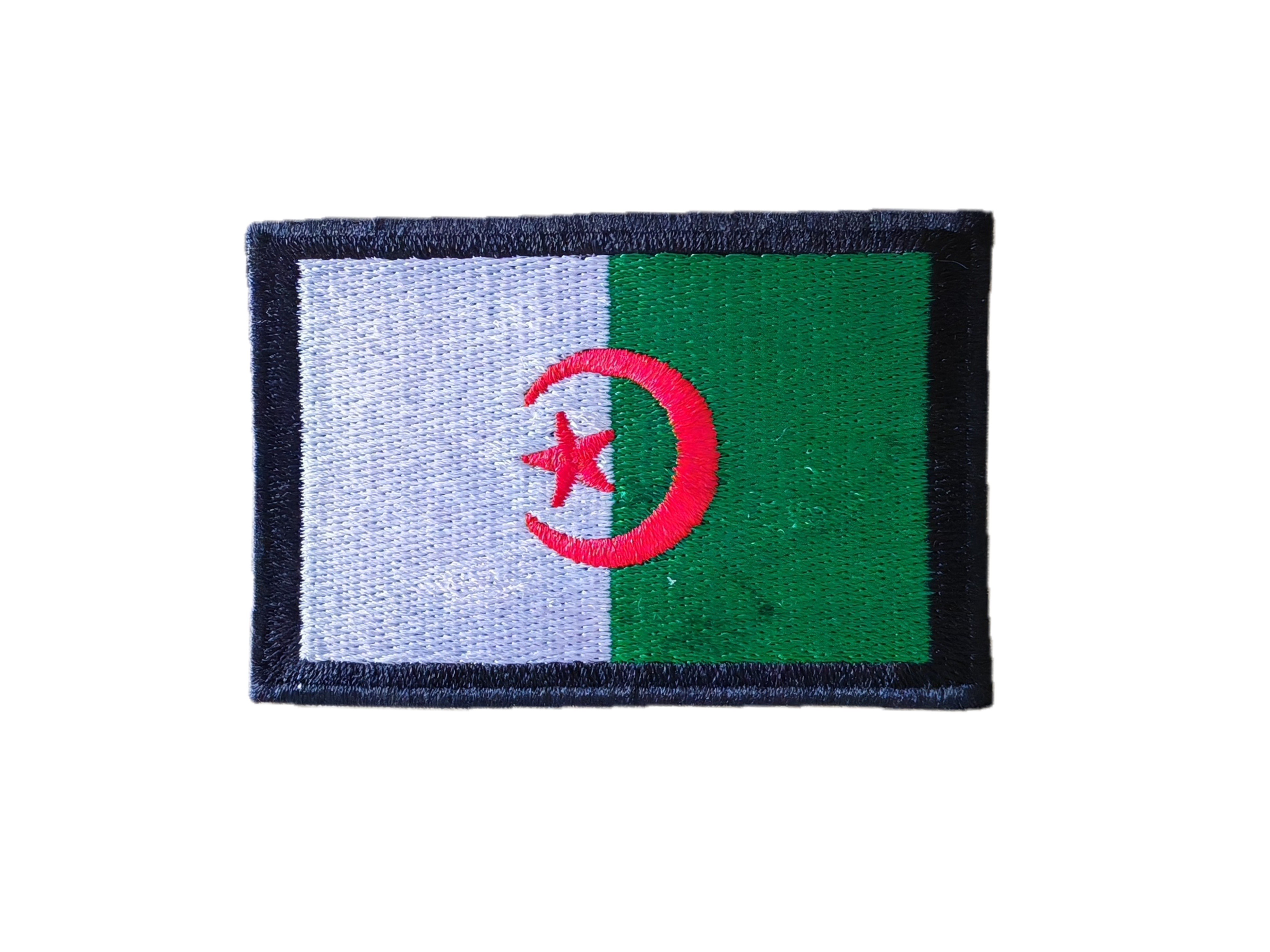 Algeria Flag Embroidery Patch