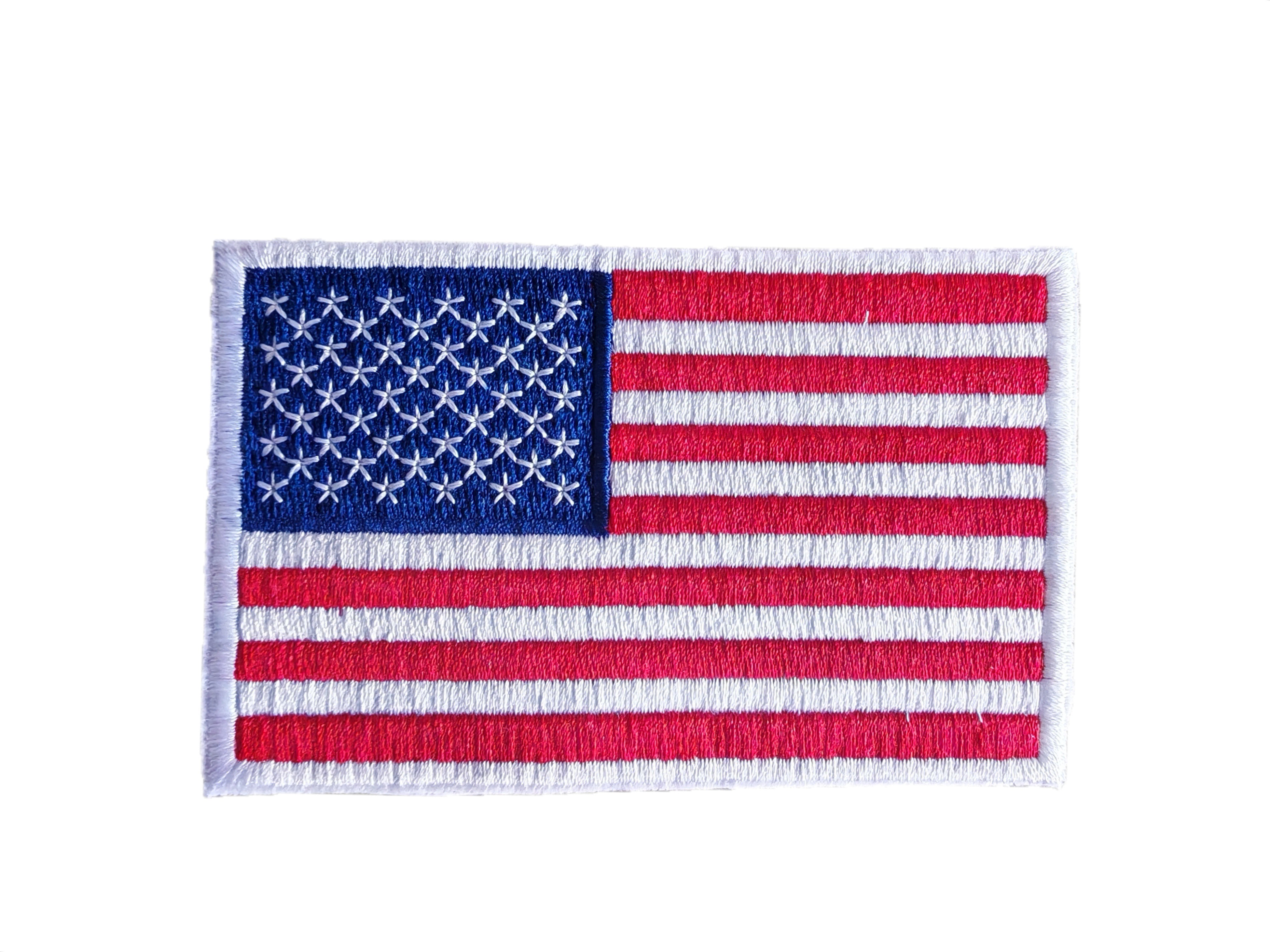USA Flag Embroidery Patch