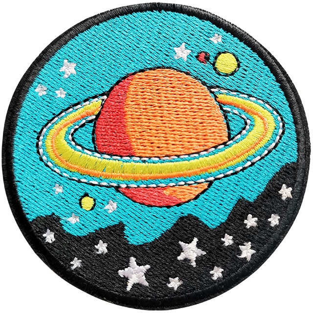 Planet Embroidery Patch