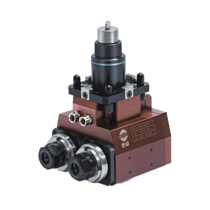 Double headed power tool holder (90 degrees)