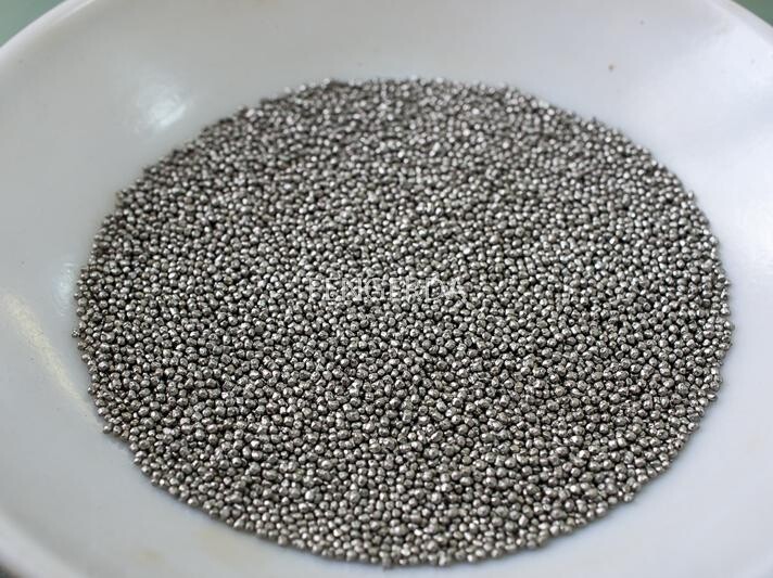 Hardness index of steel shot and its detection method