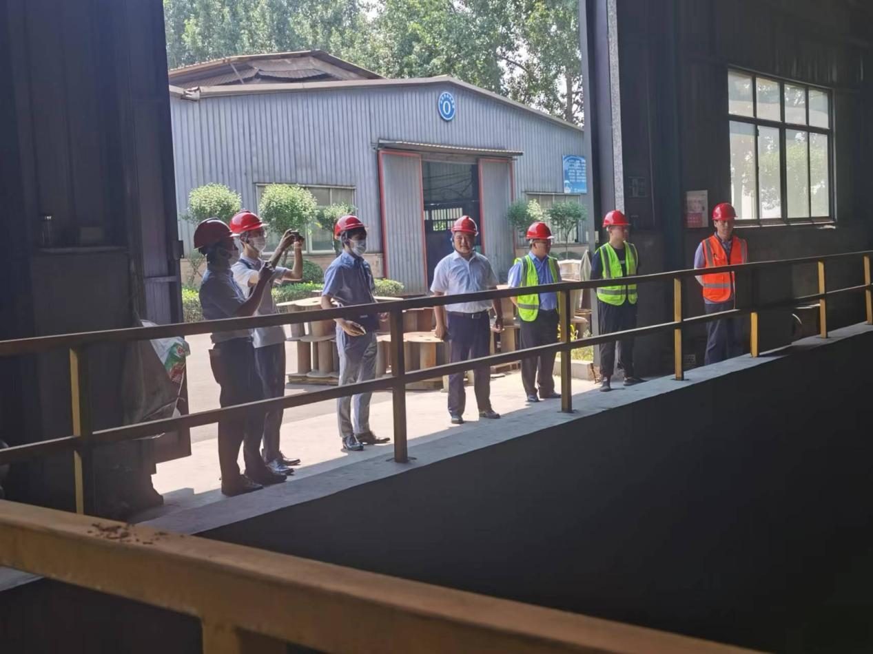 Welcome experts and leaders from Japan Aisin Company to visit and inspect