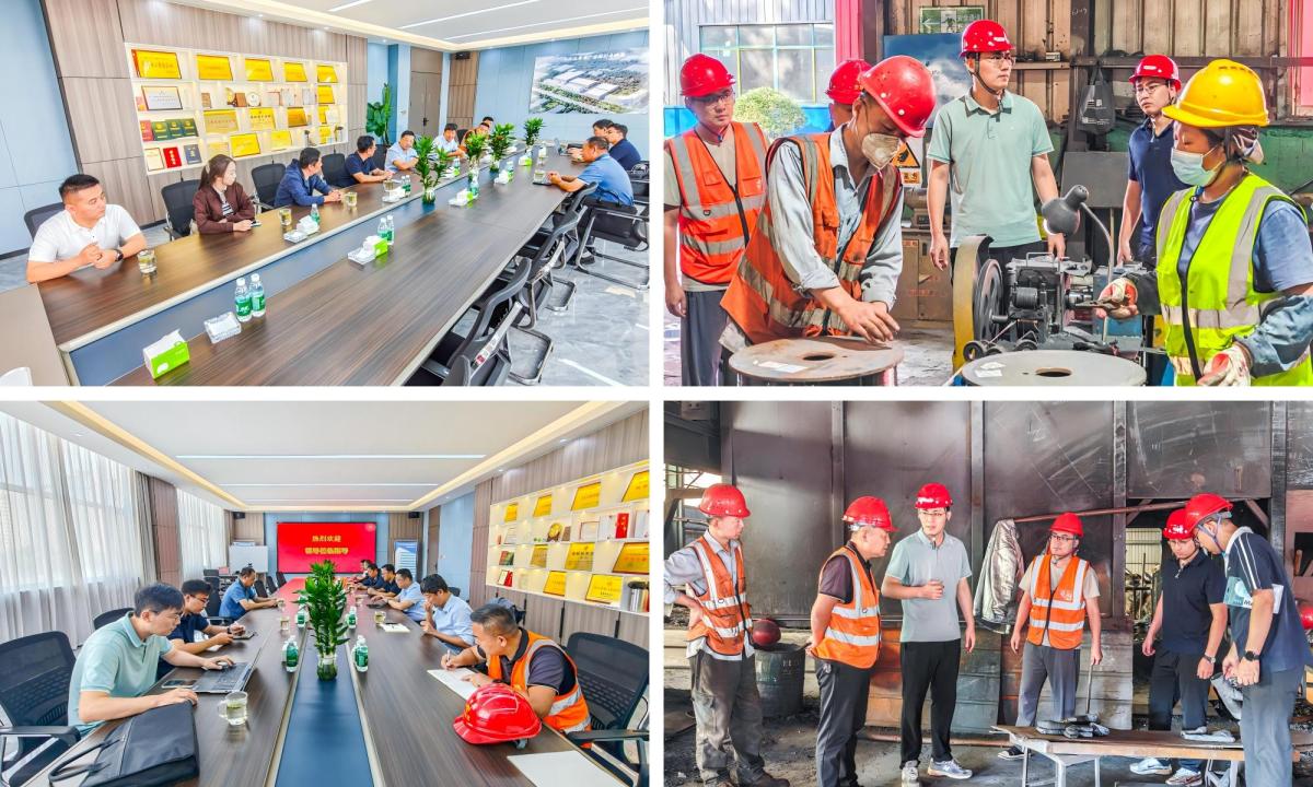 img The Municipal Bureau of Industry and Information Technology visited Feng Erda Group to oversee workplace safety and highly commended the effectiveness of its safety management.