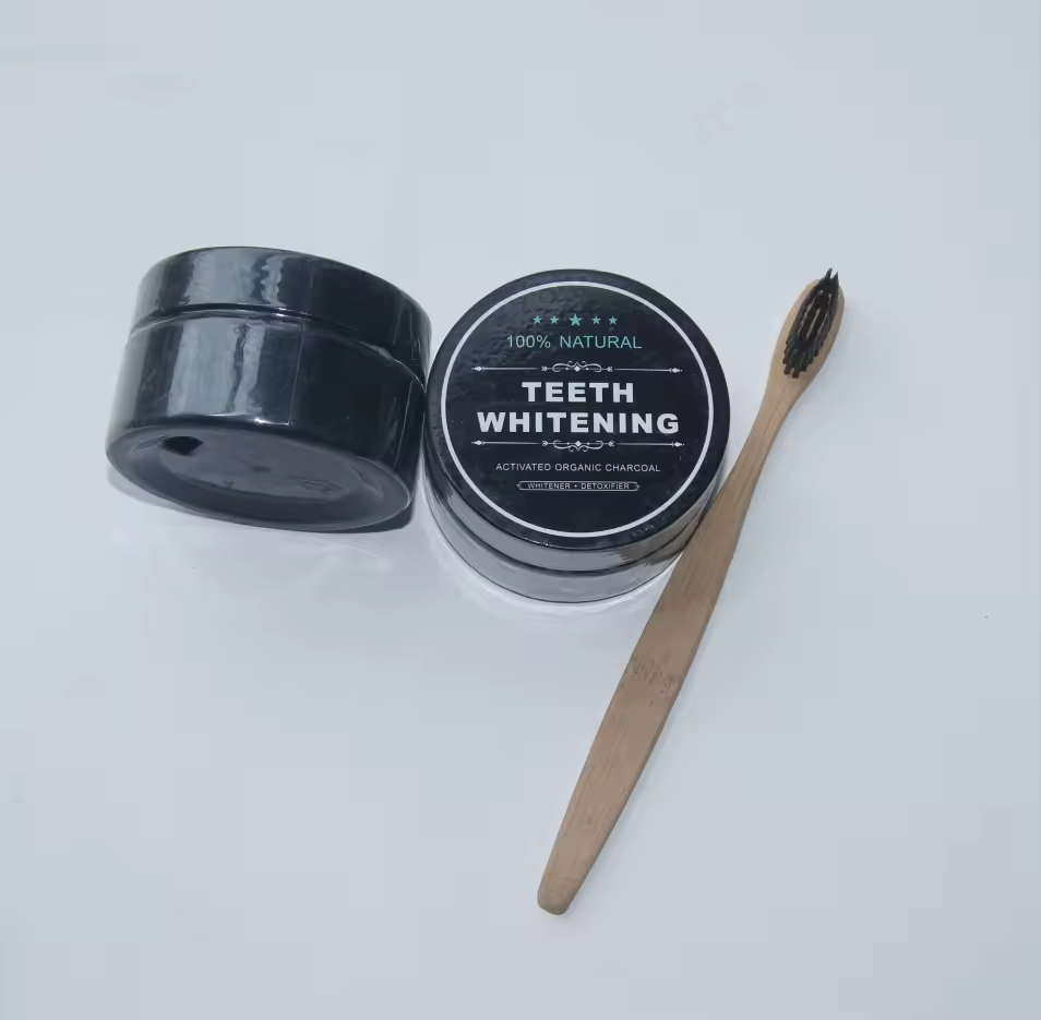 100% Beauty Natural Personal Care Oral Hyiene Teeth Whitening Oral Care Charcoal Powder