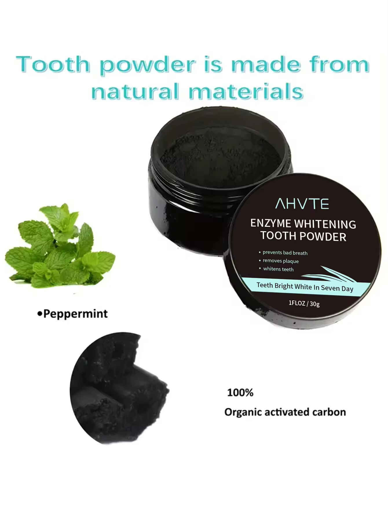 Charcoal Flavor Service Bleaching Box Package Teeth Whitening Powder for Dentists Material Tooth Cleaning Powder