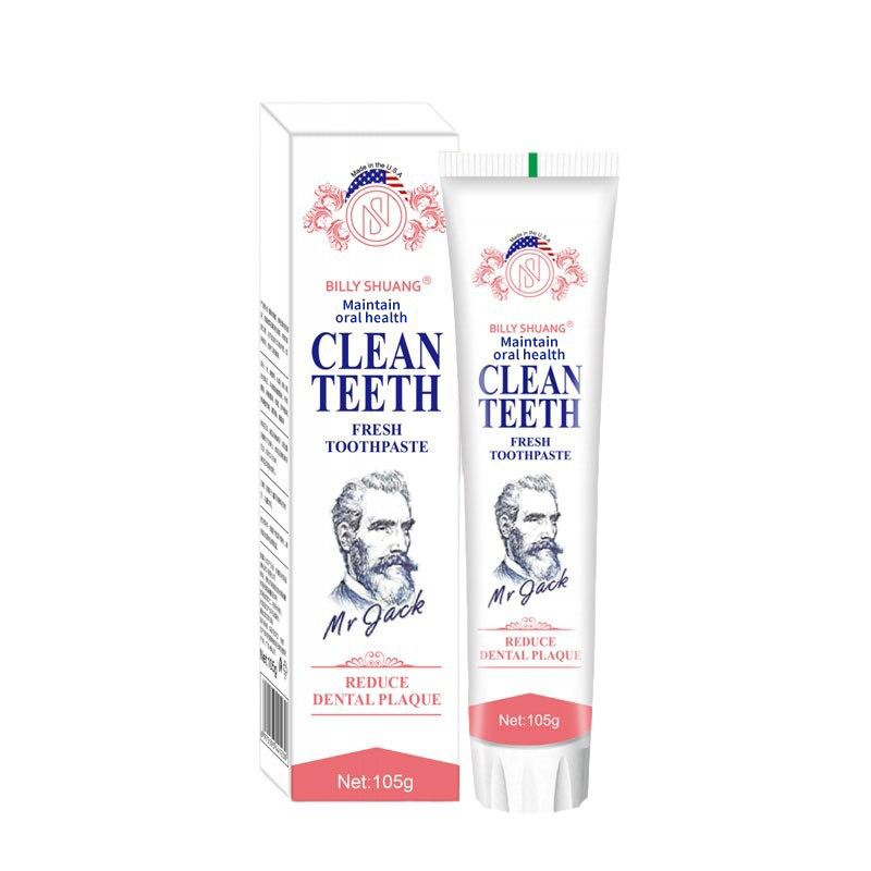 Old man's head toothpaste 100g toothpaste can reduce bad breath, clean and whiten, maintain gums and freshen breath factory direct sales