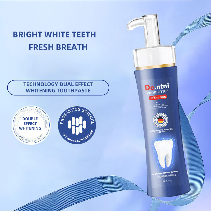New toothpaste_Oral probiotic whitening toothpaste_Yellow removal, stain removal, bad breath, fresh breath repair toothpaste