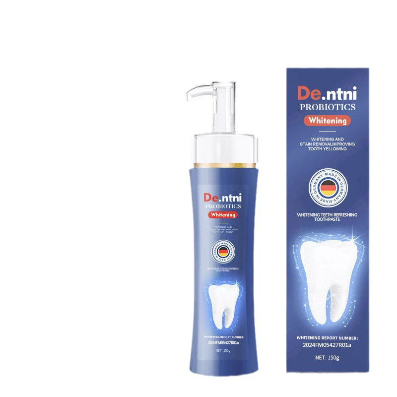 New toothpaste_Oral probiotic whitening toothpaste_Yellow removal, stain removal, bad breath, fresh breath repair toothpaste
