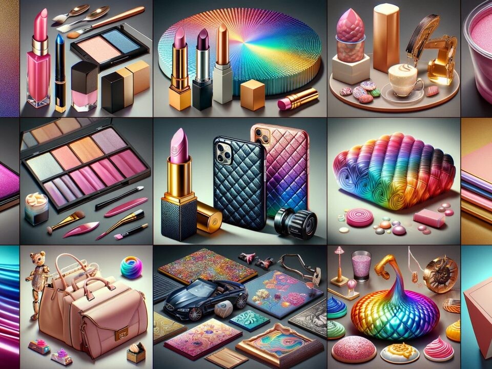 Enhancing Visuals with Pearlescent Powder and Pearlescent Pigments