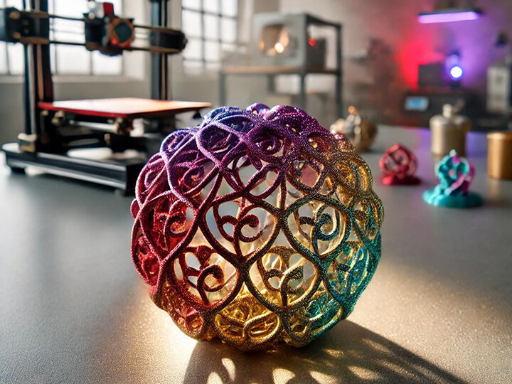 The Application of Pearlescent Pigments in 3D Printing