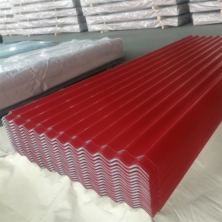 930mm 1000mm Width Color Coated Glazed Roof Tiles