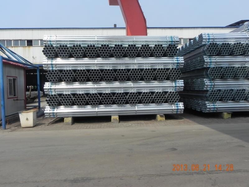 S235JR Galvanized pipe
