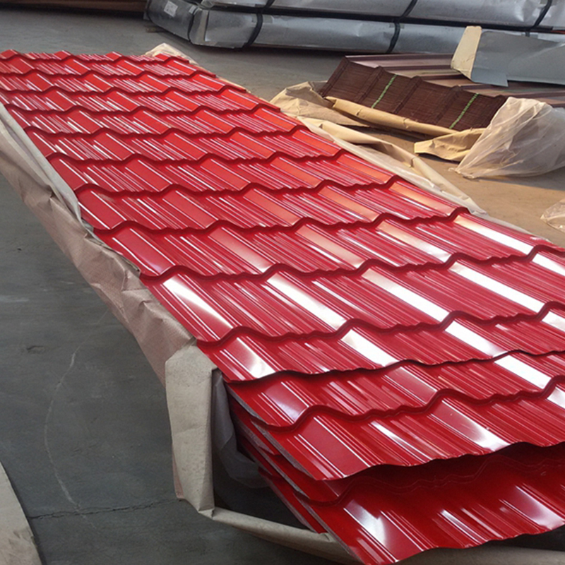 PPGI Glazed Roofing Sheets/Colored Steel Roof Deck Tile