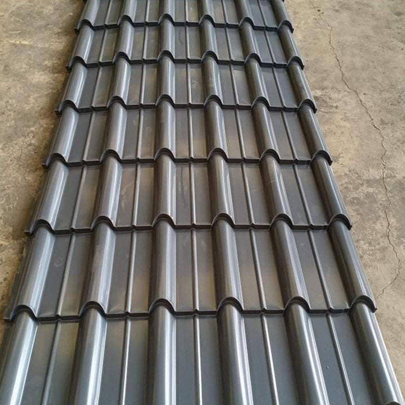 Trapezoid Steel Roof Plate/Glazed Colored Metal Roofing Tile