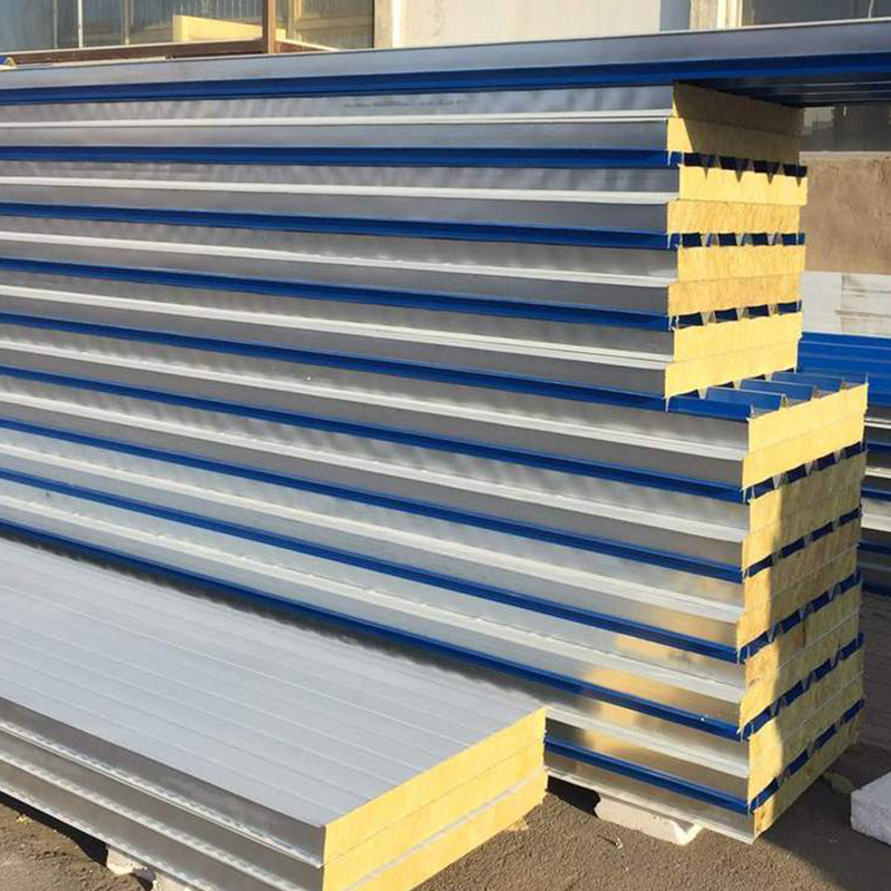 Standing Seam Rock Wool Roof Sandwich Panel 
