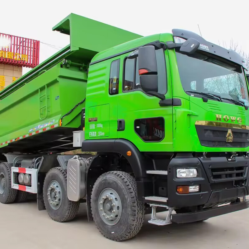 second Hand Basic Model Deluxe Model 460HP 8X4 5.8m Dump Truck