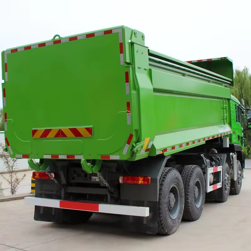 second Hand Basic Model Deluxe Model 460HP 8X4 5.8m Dump Truck