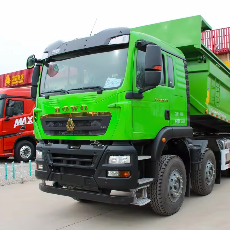 second Hand Basic Model Deluxe Model 460HP 8X4 5.8m Dump Truck