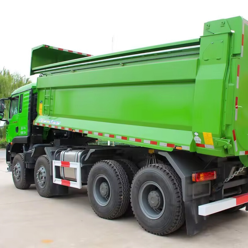 second Hand Basic Model Deluxe Model 460HP 8X4 5.8m Dump Truck
