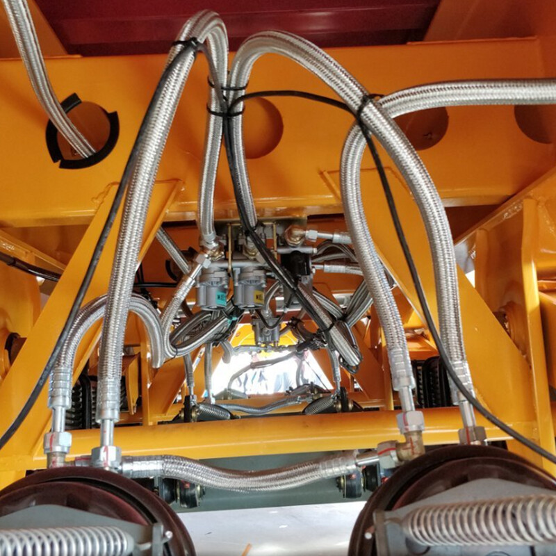 Dayun 40ft dangerous goods container skeleton semi-trailer