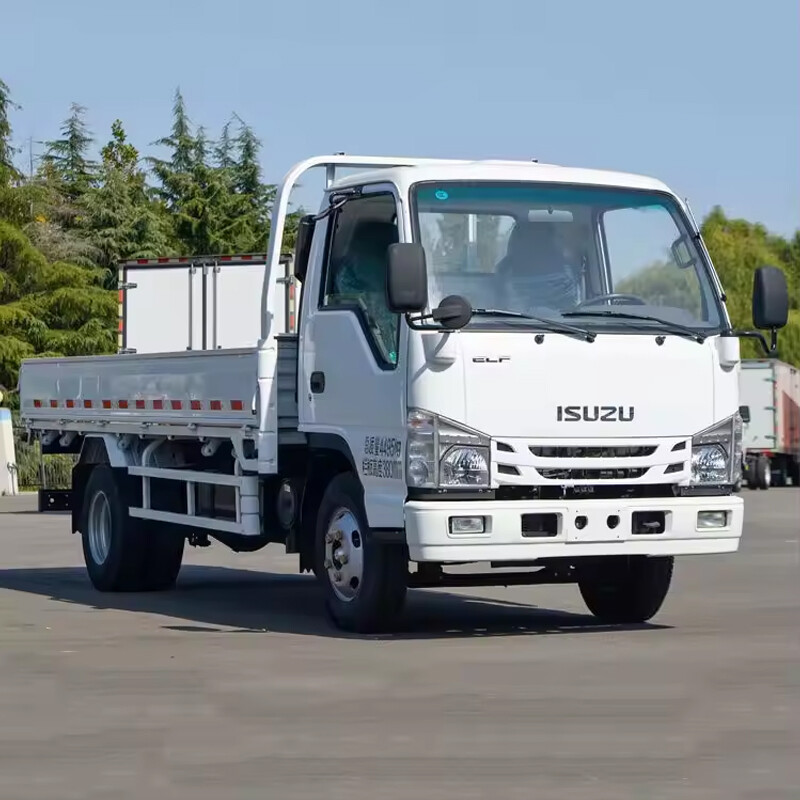Qingling Isuzu 100P 120HP 2.065m double row sidewalk light truck (National VI) (rear single tire) (QL1040MVEW)