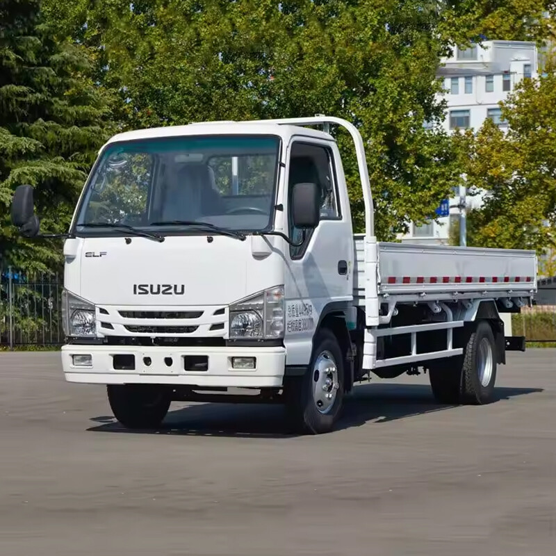 Qingling Isuzu 100P 120HP 2.065m double row sidewalk light truck (National VI) (rear single tire) (QL1040MVEW)