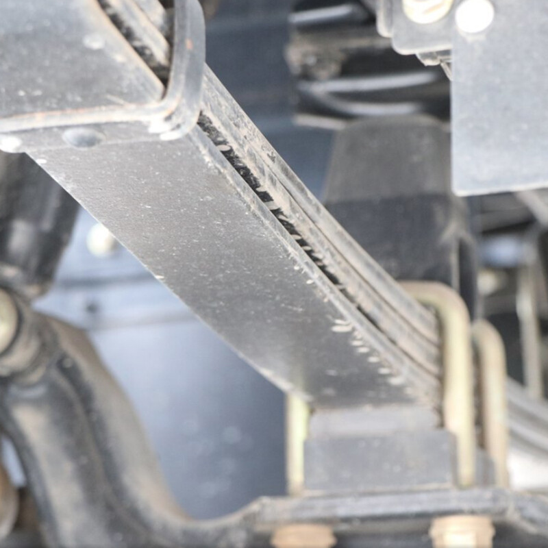 Qingling Isuzu 100P 120HP 2.065m double row sidewalk light truck (National VI) (rear single tire) (QL1040MVEW)