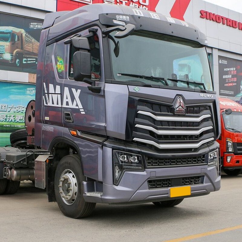 HOWO Max Heavy Truck Light Luxury Edition 480HP 6X4 LNG Tractor