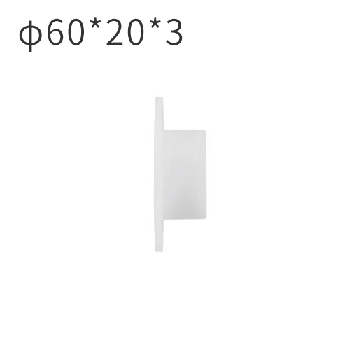 Mingde إنتاج الآلات 60*20*3MM عجلة ضغط النايلون مع دبوس لآلة تغليف الملف الشخصي